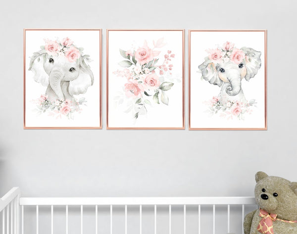 baby girls wall art prints