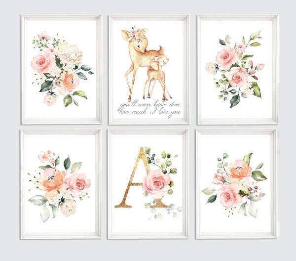 beautiful baby room wall prints