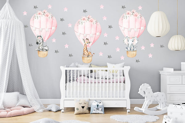 Jungle Animal Nursery Decals