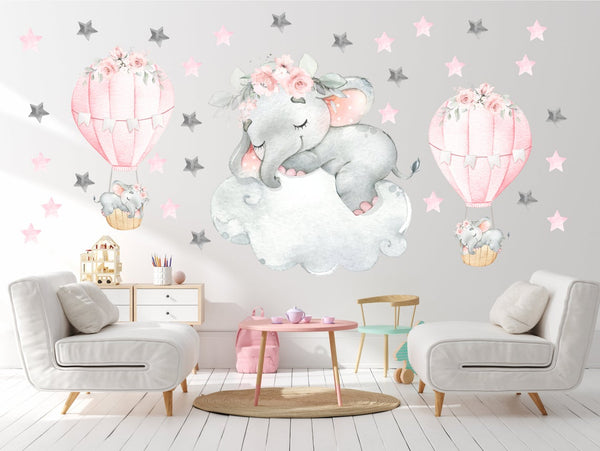 baby girls nursery decals