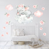 Sleeping Elpehant Nursery Sticker