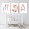 unicorn girls room wall prints