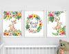 stand tall wall print baby room