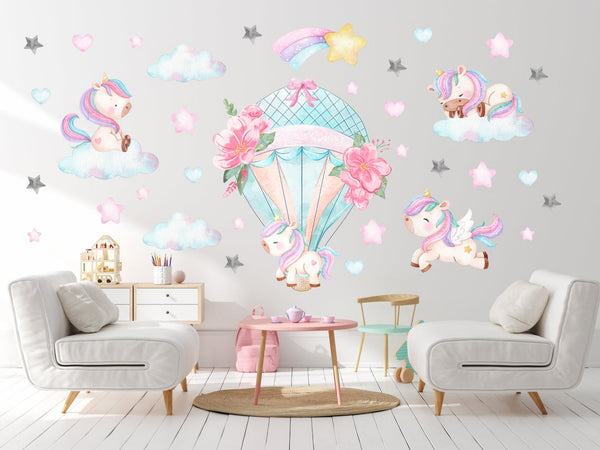 unicorn baby decals